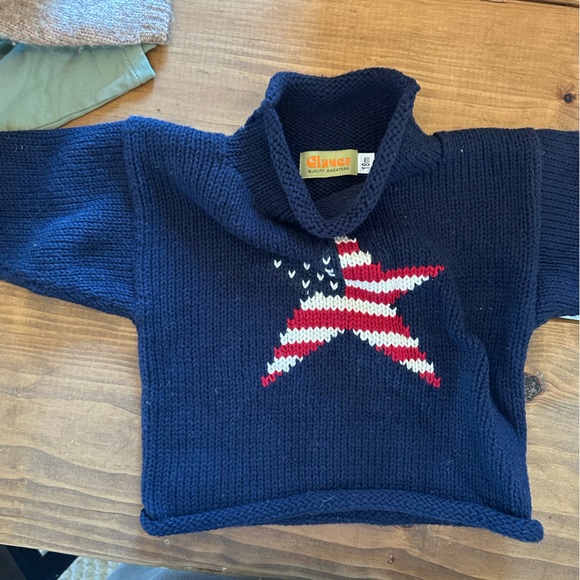 Claver Amerian Flag Sweater - 18 mo. - Picture 1 of 4